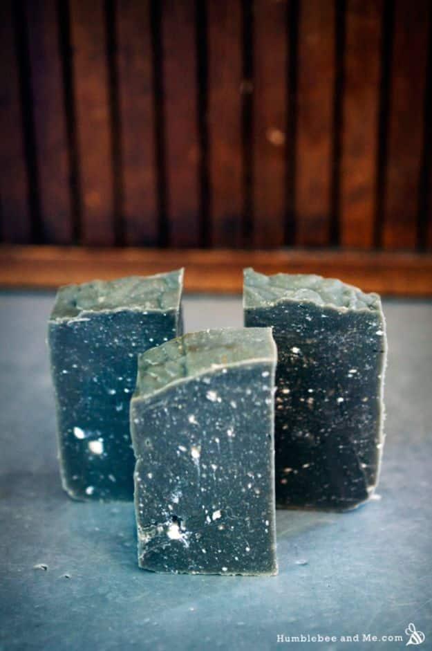 Winter Solstice Soap, a handmade bath product, easy to scale up for a whole batch and a keepsake worth handing down