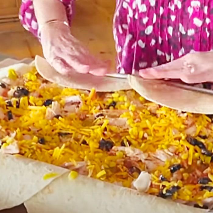 Sheet Pan Chicken Quesadillas Recipe - How To Make Quesadillas - Easy Dinner Ideas