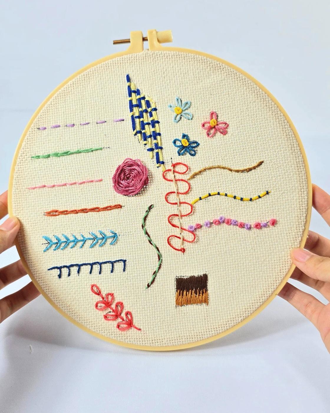 Basic Embroidery Stitches — learn basic embroidery in just minutes