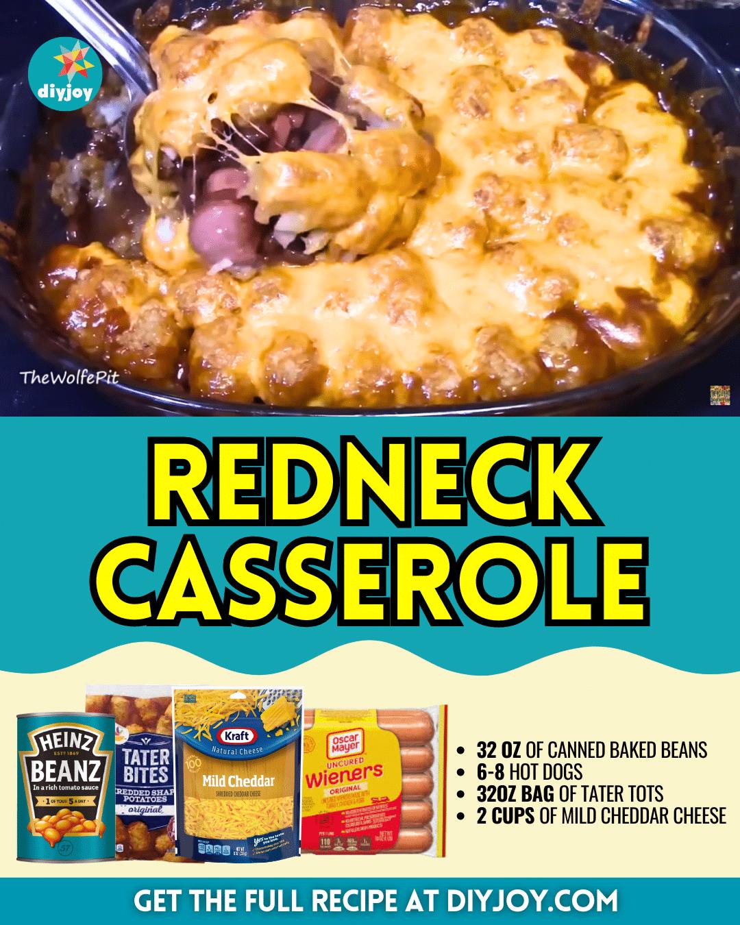 Easy 4-Ingredient Redneck Casserole Recipe