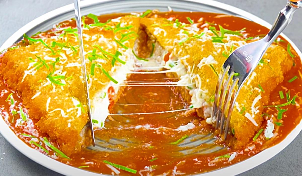 Cheese-Stuffed Ground Beef Squares Recipe