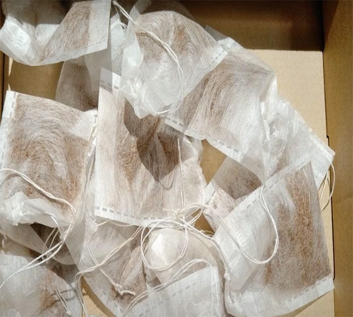 use tea bags to freshen fridge