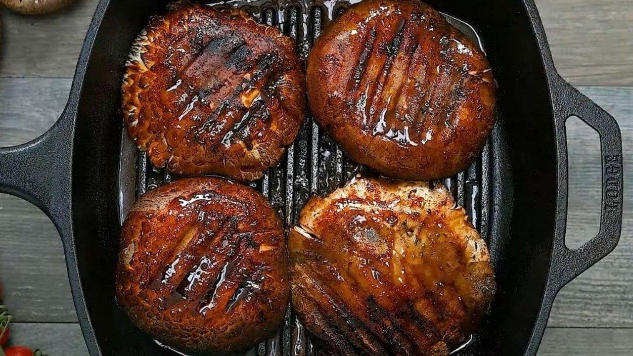 Easy Grilled Portobello Mushrooms Recipe