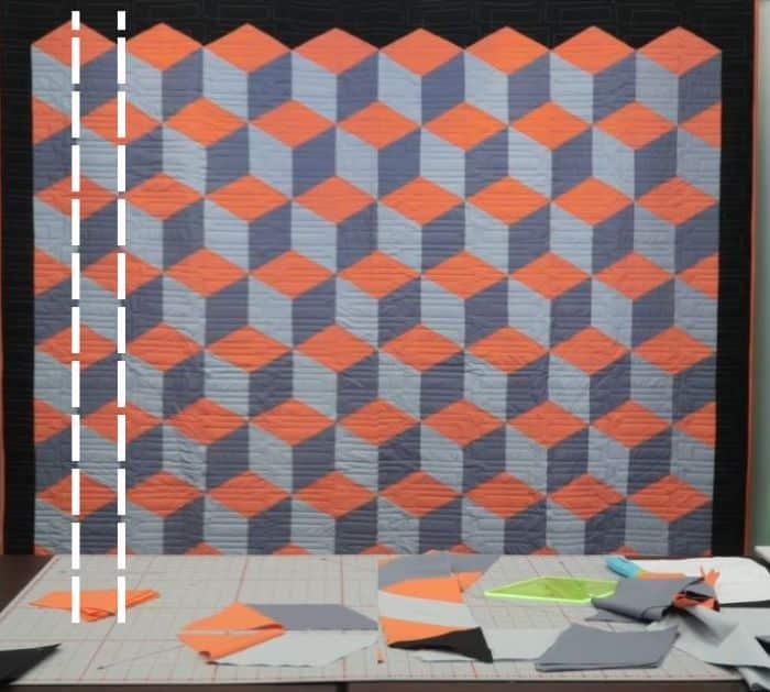 How to Make Rhombus Quilt