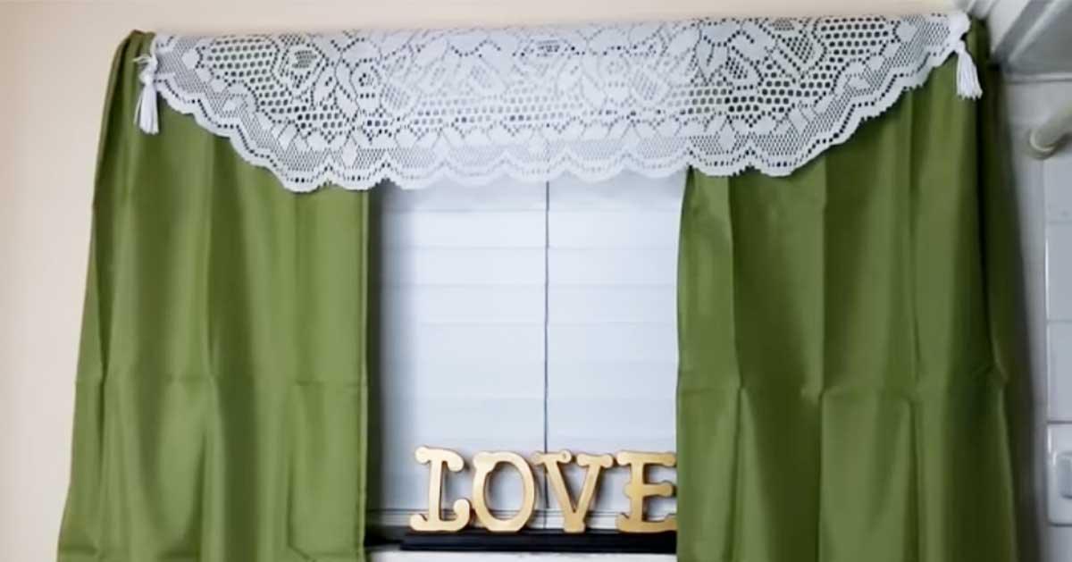 DIY $1 Dollar Tree Pillowcase Curtains