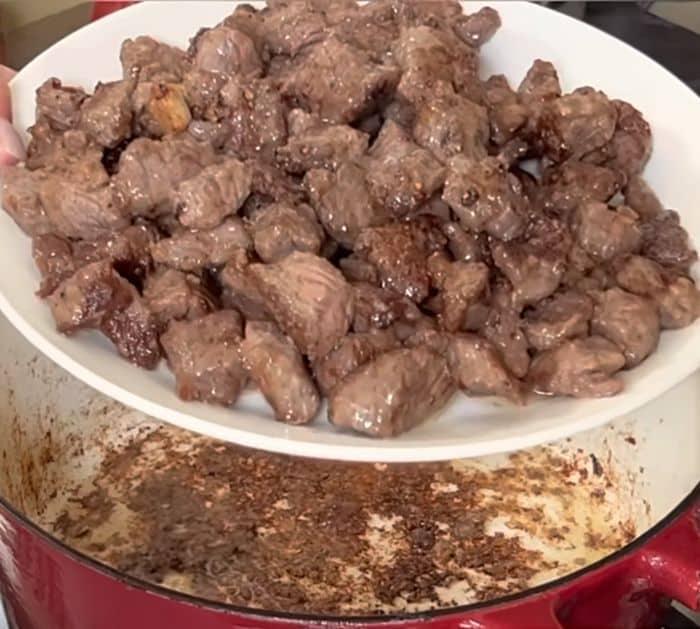 Easy Homemade Vegetable Beef Soup Recipe ingredients