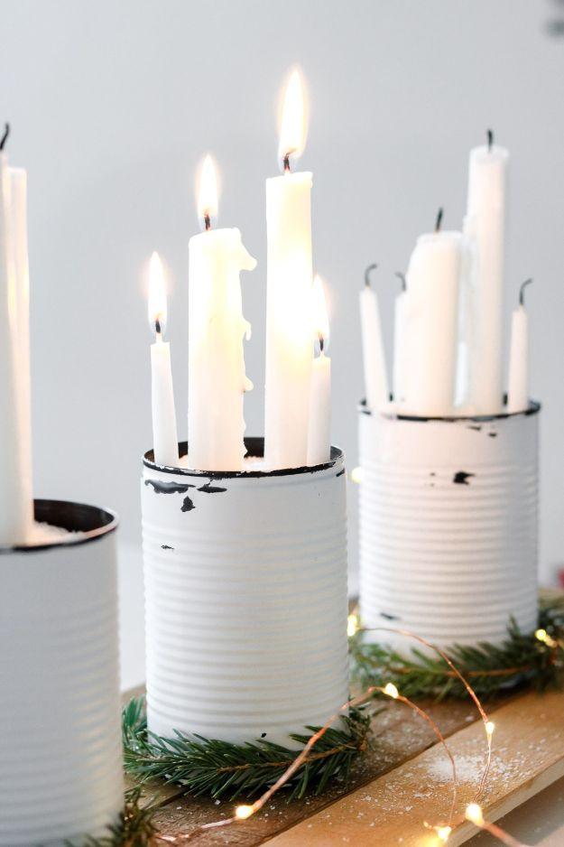 Rustic Centerpiece, an upcycled metal accent, low effort once the supplies are laid out and a keepsake worth handing down