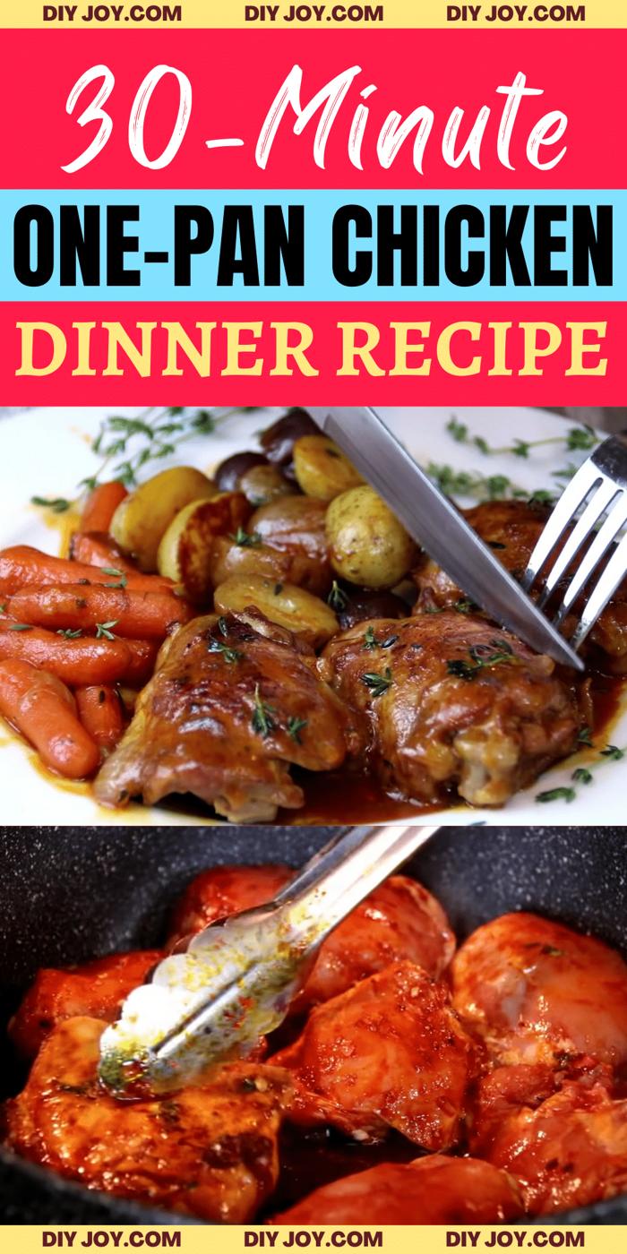 30-Minute One-Pan Chicken Dinner Recipe