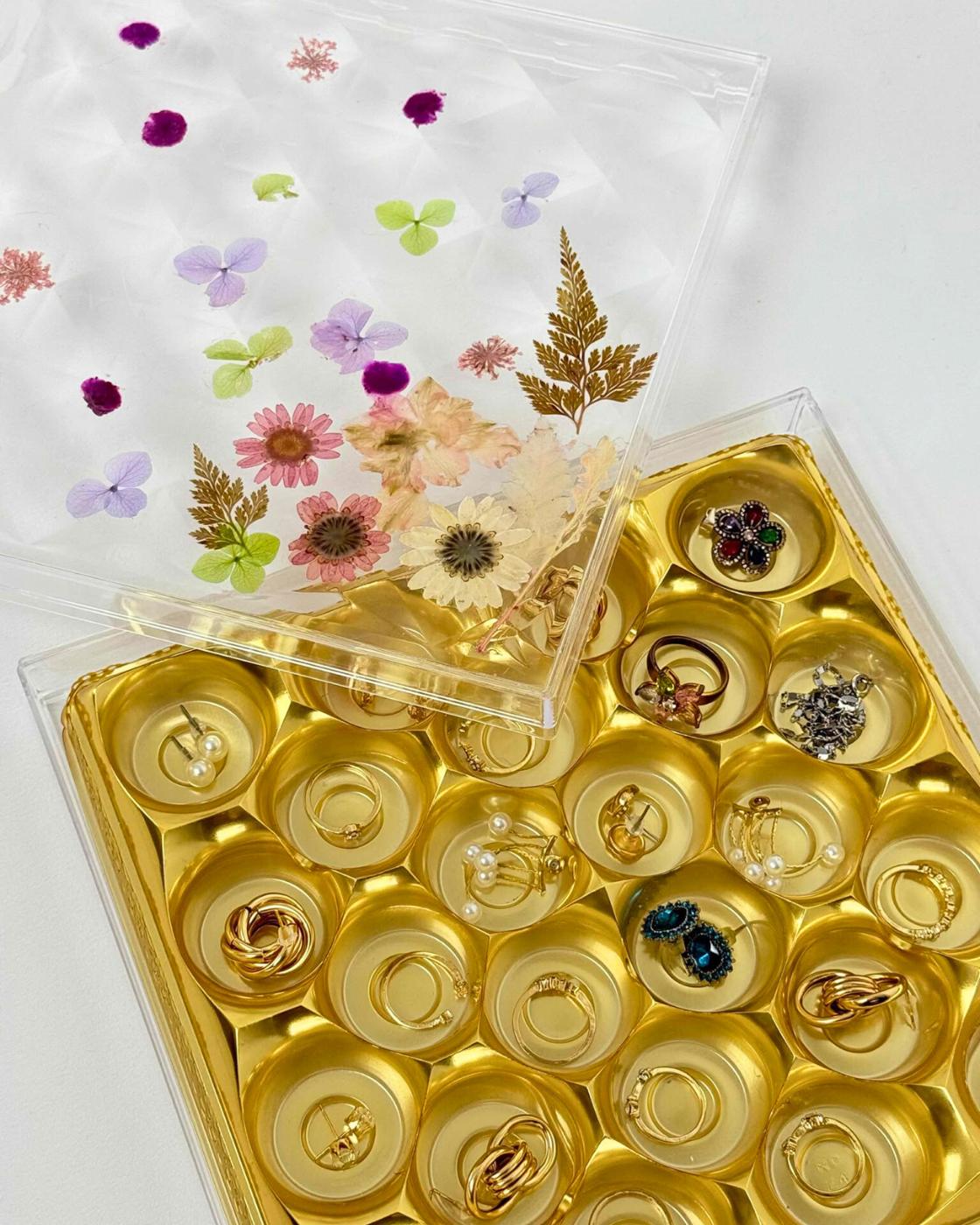 Easy Ferrero Rocher Jewelry Box — ferrero rocher jewelry organizer tutorial