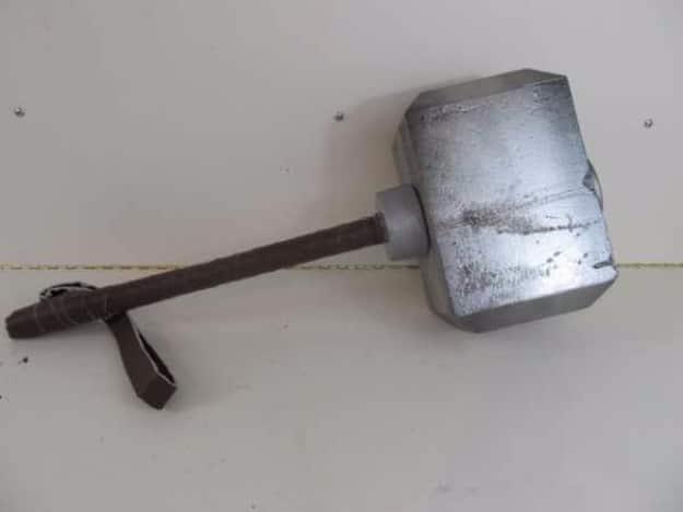 Thor Hammer Display, simple enough for a first try at the craft and proof a small change makes a real difference
