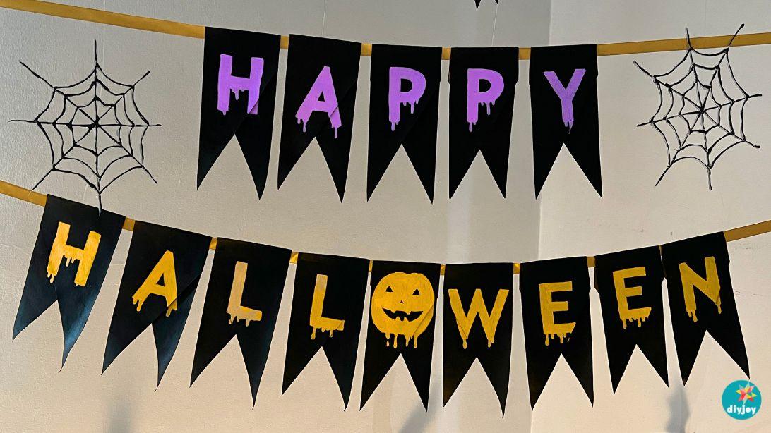 DIY Halloween Banner