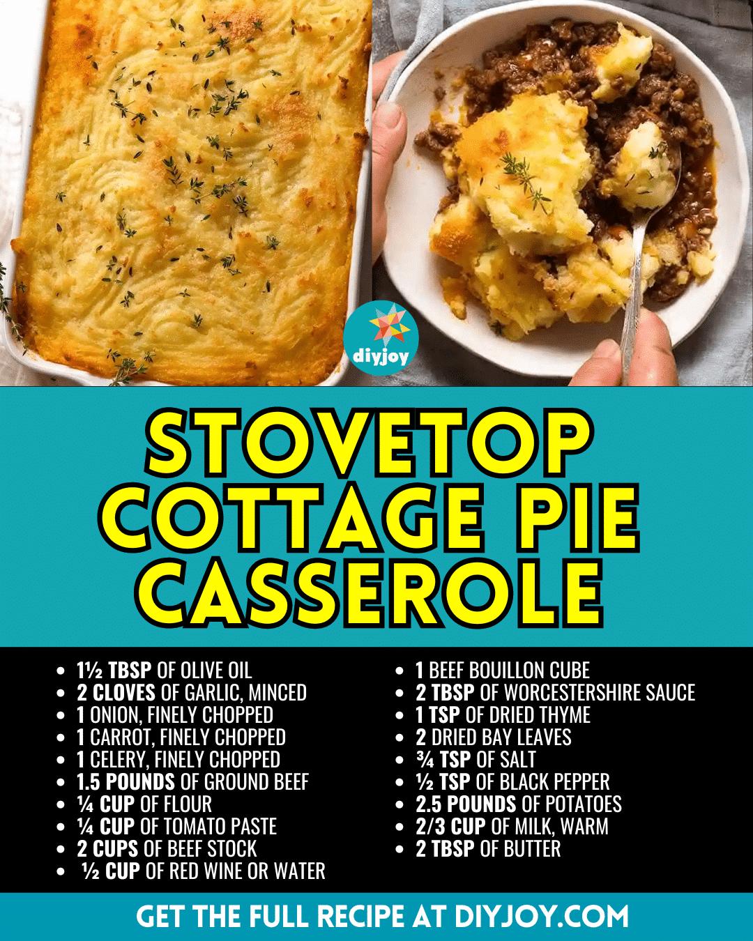 Easy Cottage Pie Casserole Recipe