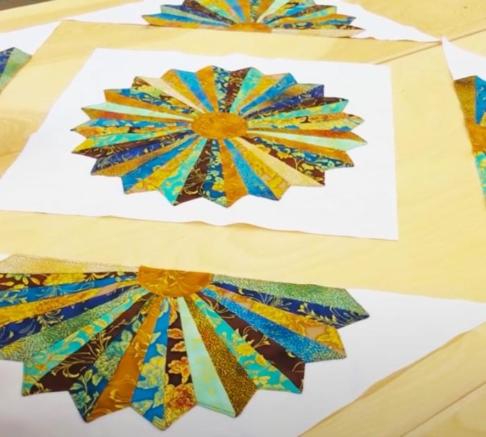 Dresden Quilting Idea - Old School Quilt - Advances Level Quilt