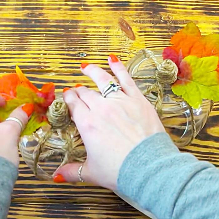 How To Make A Dollar Tree Light Display - Fall Decor - Dollar Tree Decor -How To Make A Fall Lighting Project