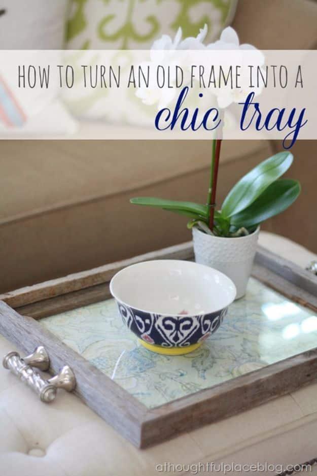 Rustic Chic Tray, a charming handmade gift worth trying soon and one of the more popular picks from this roundup