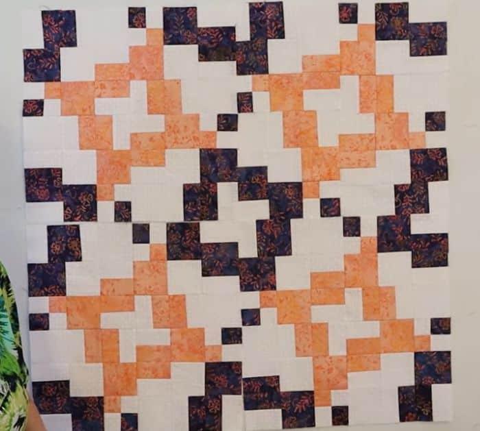 Easy Disappearing 4-Patch Whirlygig Two Step