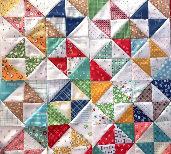 Easy DIY Broken Dishes Quilt Block Tutorial