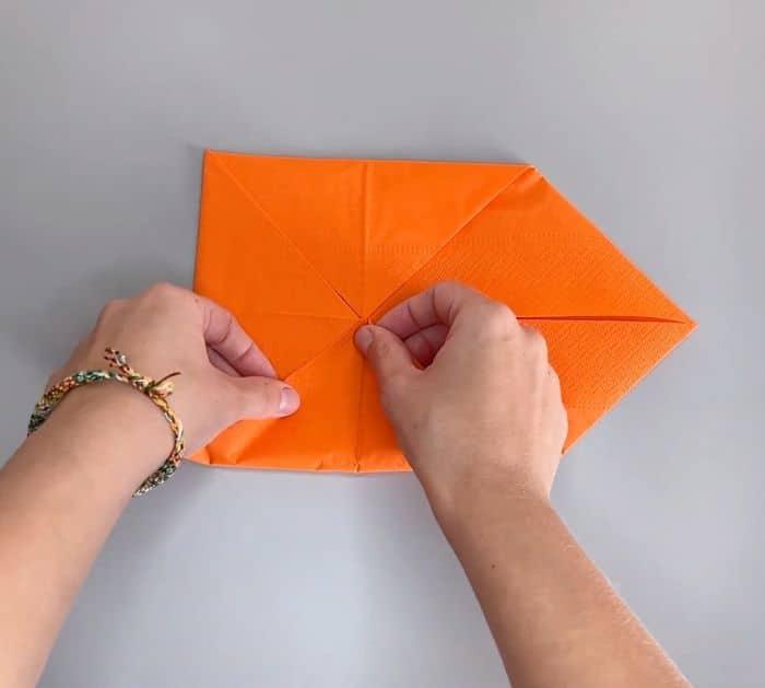 Pumpkin Napkin Materials