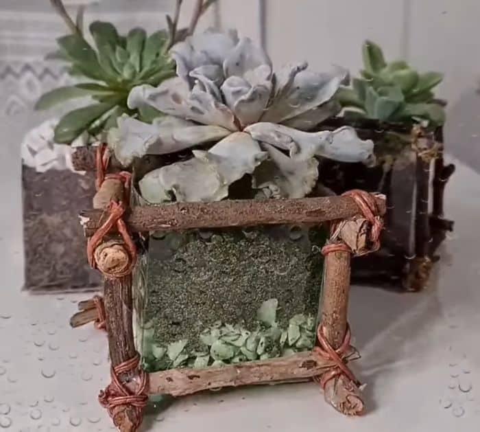 3 Dry Branches Rustic Decoration DIY Tutorial