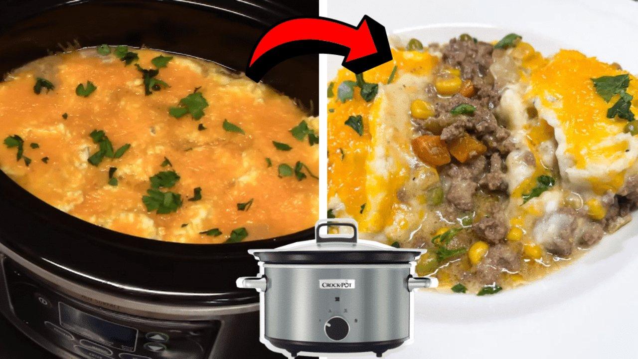 Easy Crockpot Shepherd’s Pie Recipe