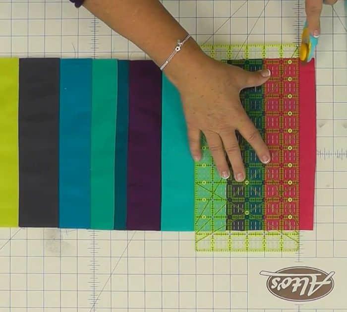 How To Make Broken Bars Quilt