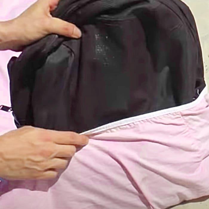 Beach Blanket Hack - Fitted Sheet Hack - Clean Beach Blanket - How To Keep Your Beach Blanket Clean