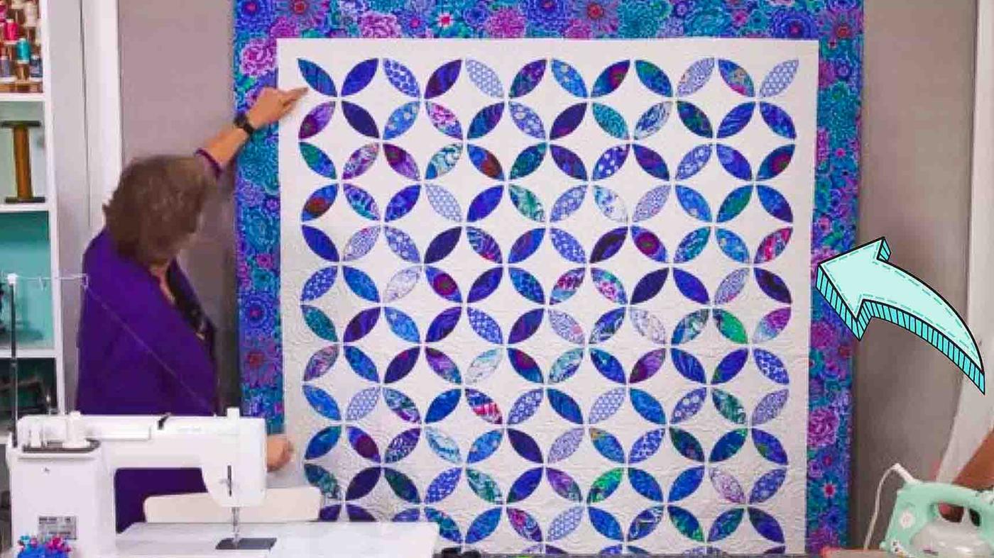 Easy Orange Peel Quilt Tutorial