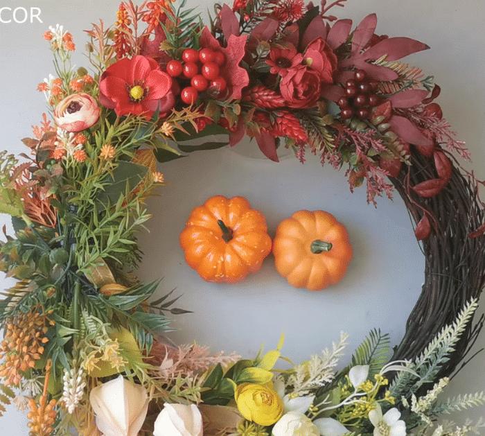 How to Make a Thanksgiving Wreath