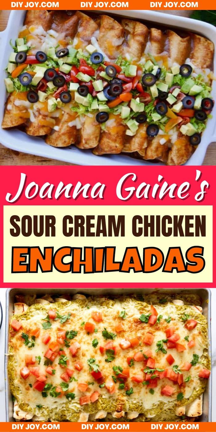 Joanna Gaines’ Sour Cream Chicken Enchilada Recipe