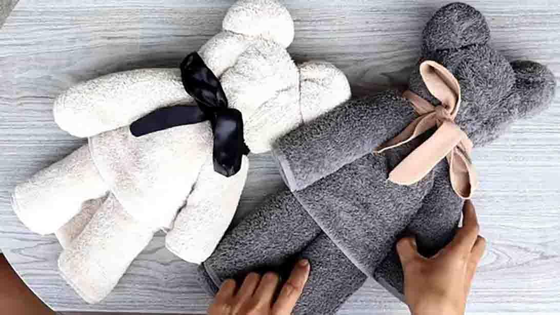 DIY Bath Towel Teddy Bear Tutorial