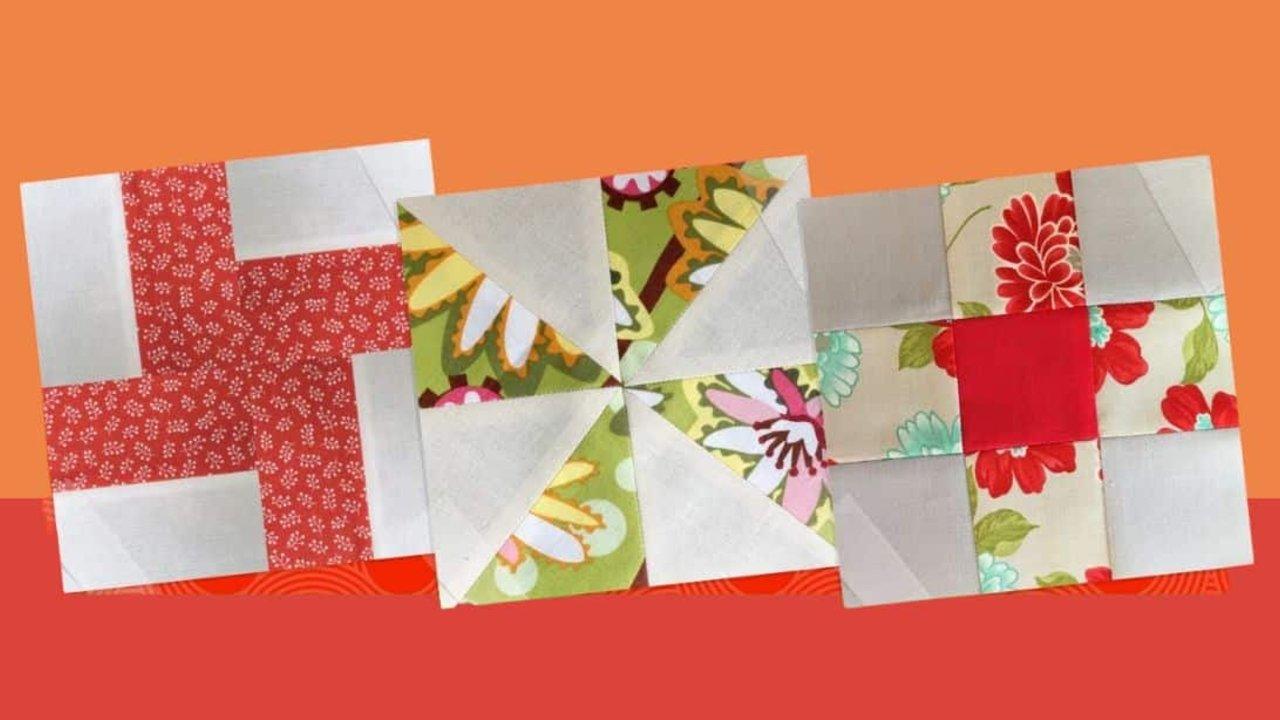 3 Basic Beginner-Friendly Quilt Blocks