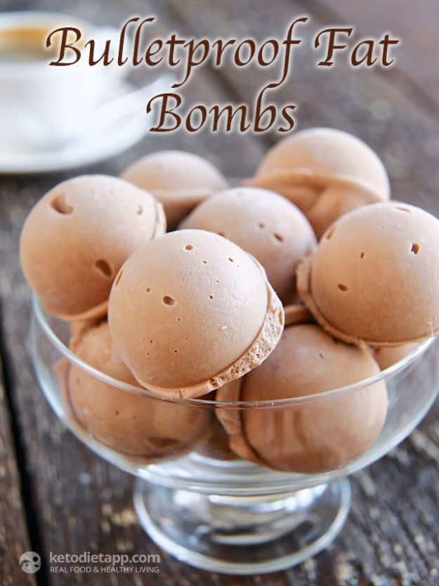 Keto Fat Bombs and Best Ketogenic Recipe Ideas to Make At Home - Bulletproof Fat Bombs - Easy Recipes With Peanut Butter, Cream Cheese, Chocolate, Coconut Oil, Coffee - low carb fa
