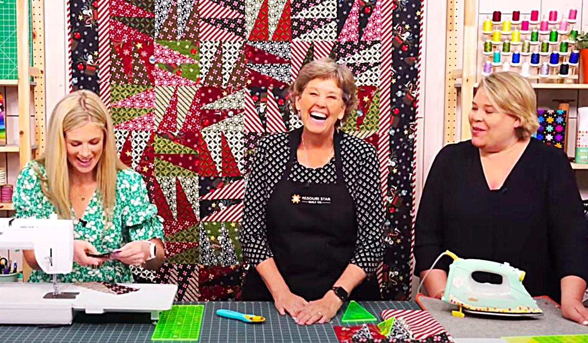 Triple Play Wing Quilt With Jenny Doan