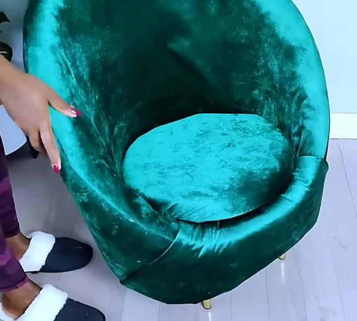 Easy DIY Upcycled Accent Chair Tutorial