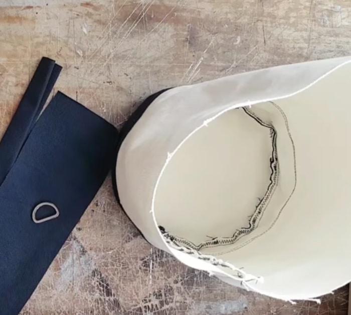 How to sew a bucket bag