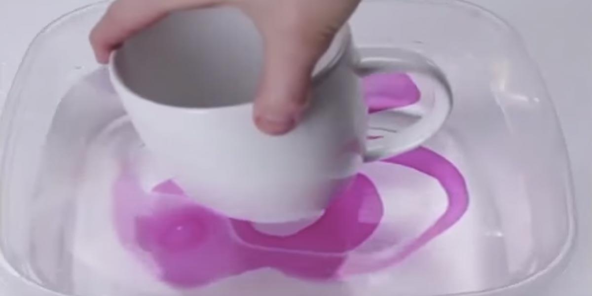 Marbled Nail Polish Mugs