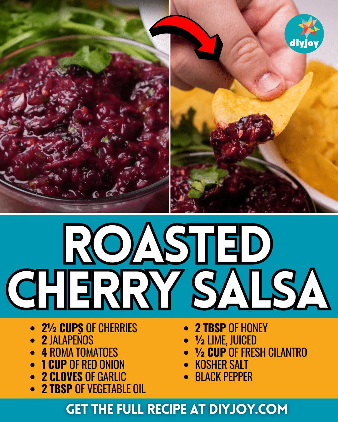 Door County Roasted Cherry Salsa Recipe