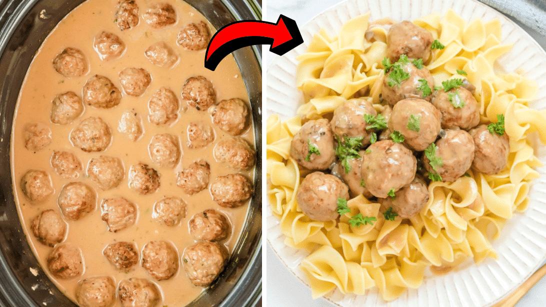 The Easiest Crockpot Swedish Meatballs Recipe