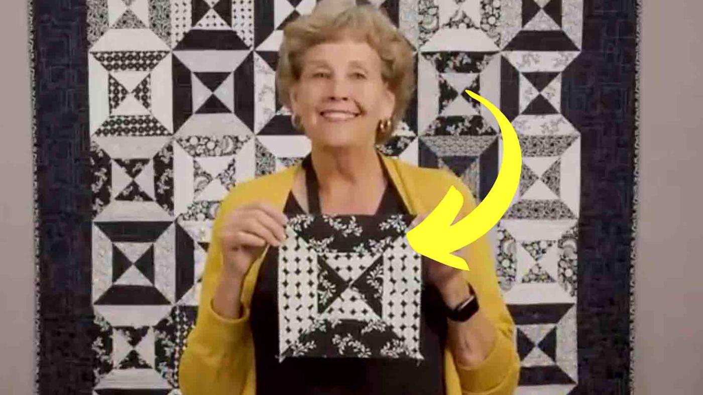 Easy Strip Hourglass Quilt Tutorial