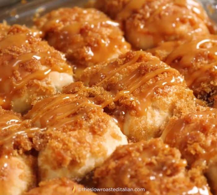 Easy Caramel Apple Pie Bombs Recipe