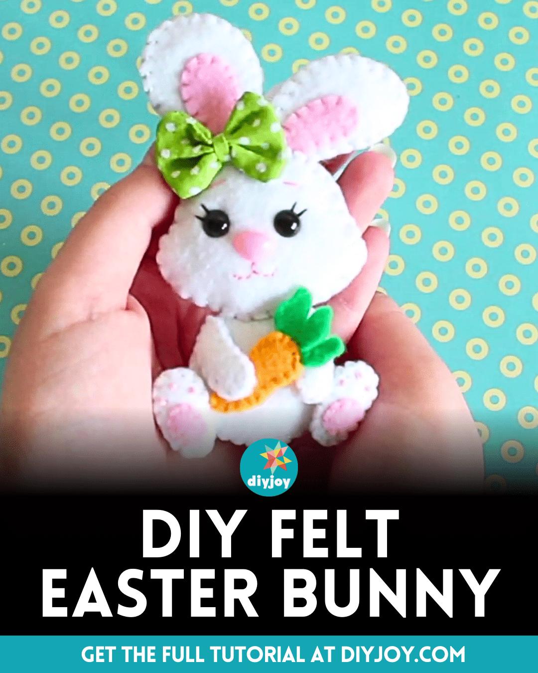 How To Make A Cute DIY Felt Easter Bunny