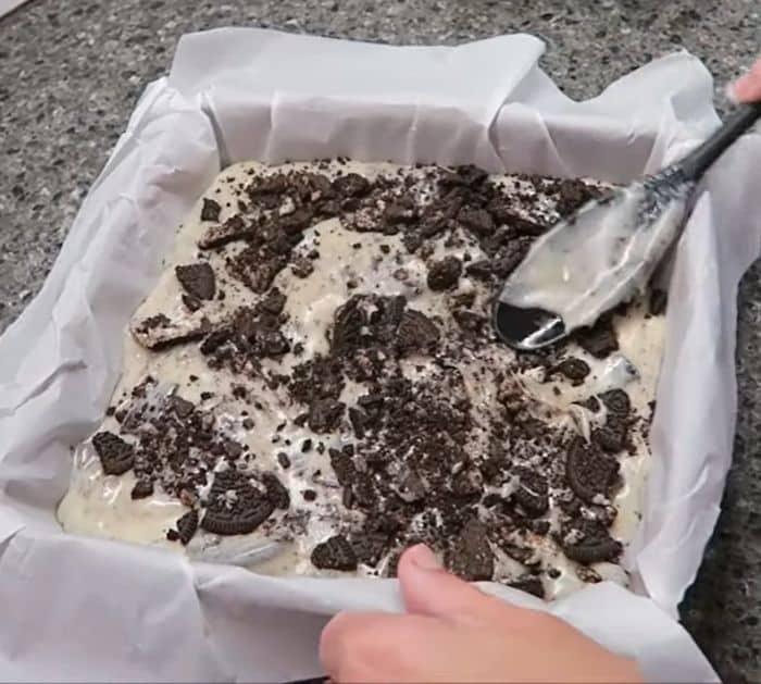 4-Ingredient Oreo Fudge Recipe Dessert