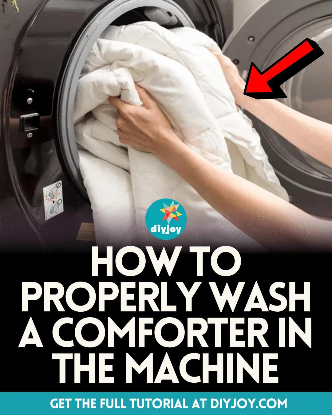 How To Properly Wash A Comforter In The Machine