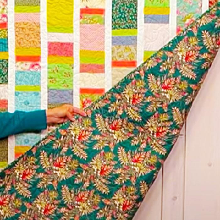Easy Sewing Pattern - How To Make A Boardwalk Quilt - Scrappy Quilting Ideas