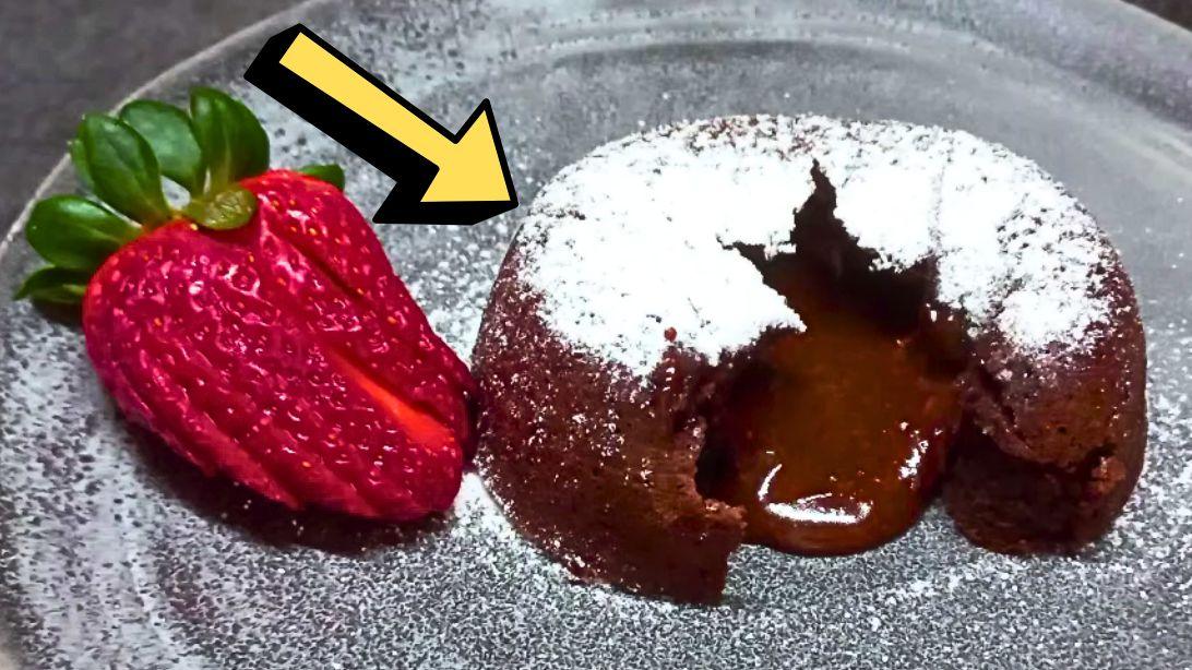 Easy 15-Minute Lava Cake Dessert Recipe