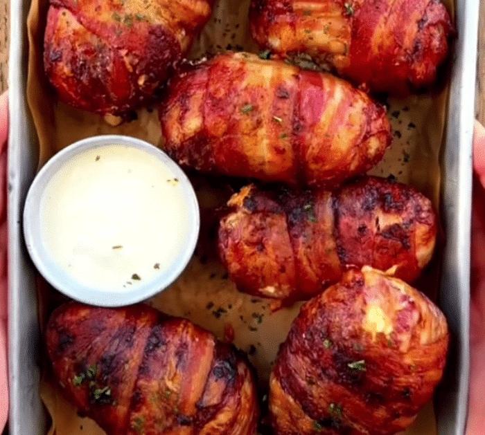 Easy Bacon-Wrapped Jalapeno Poppers Recipe