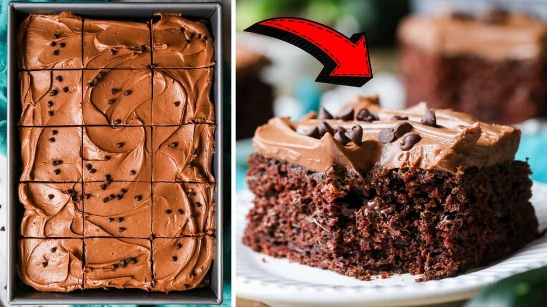 Easy-to-Make Zucchini Chocolate Cake
