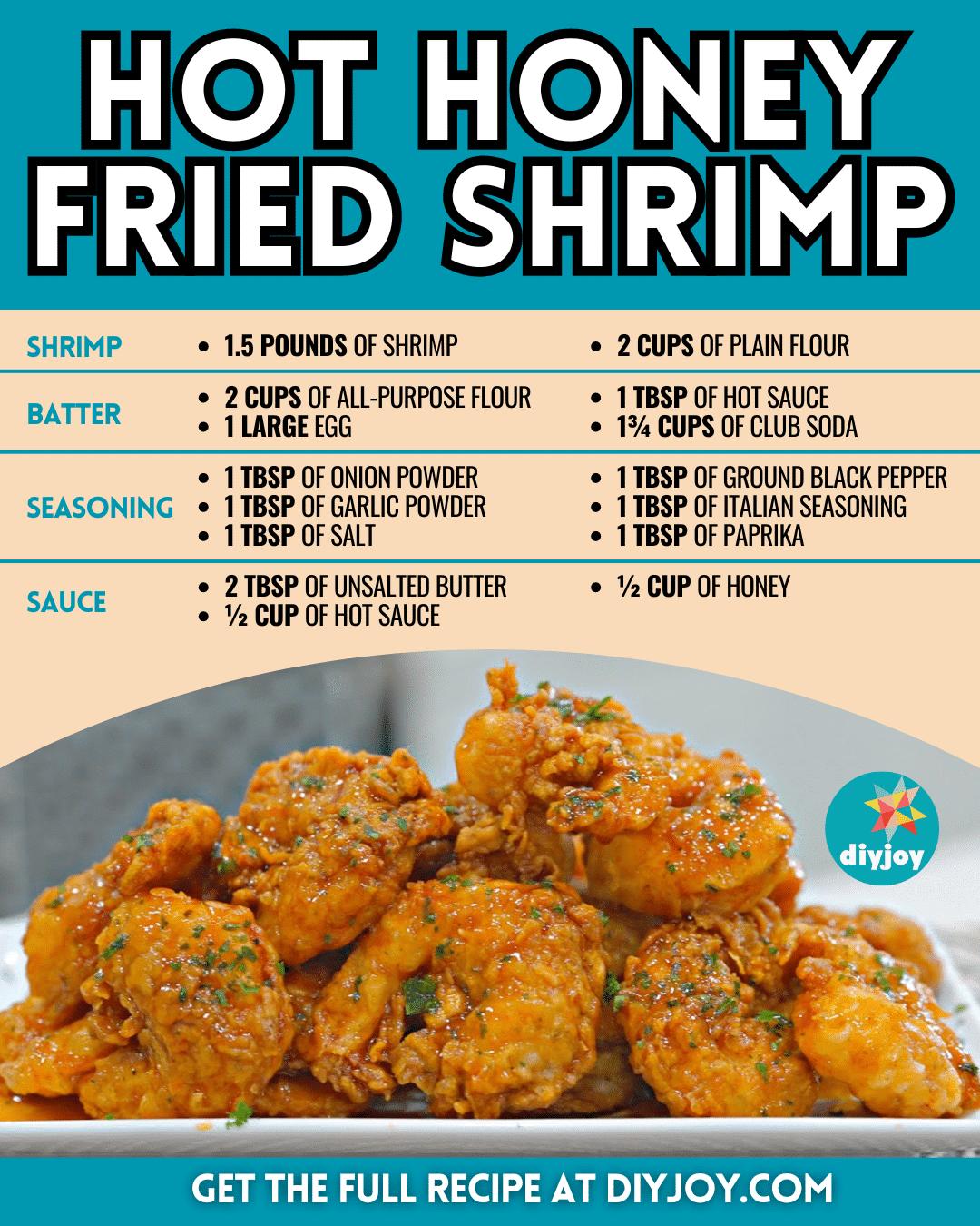 Quick Hot Honey Fried Shrimp Recipe