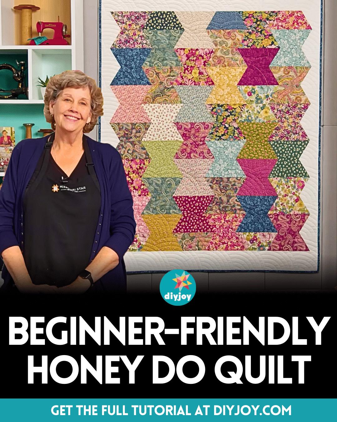 Easy Honey Do Quilt Tutorial For Beginners