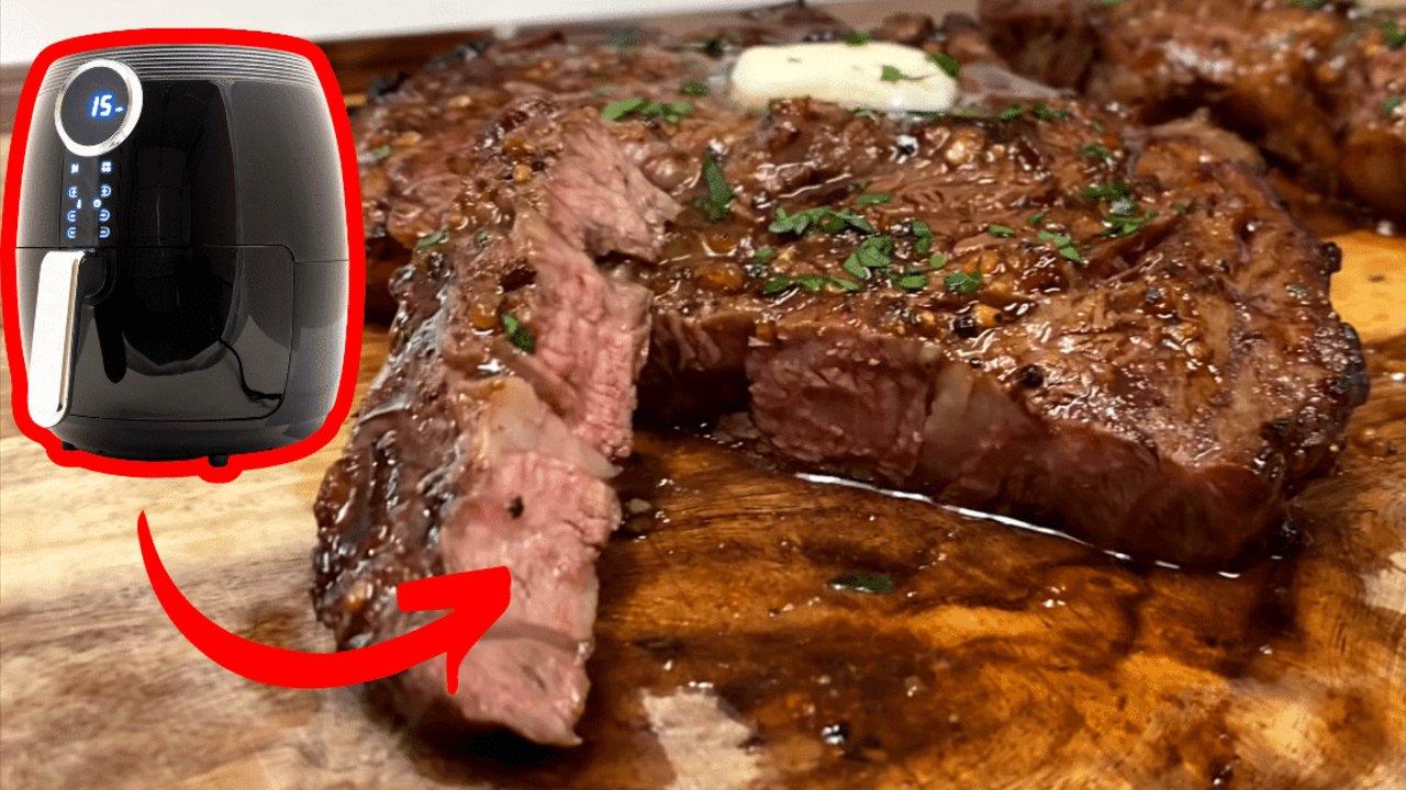Air Fryer Ribeye Steak